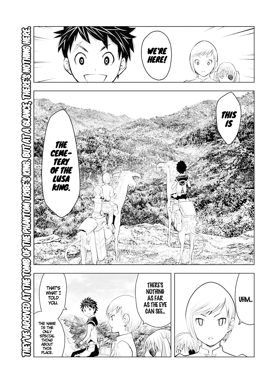 Soukyuu no Ariadne Chapter 30 page 2 - Chapter 30: Cemetery of the Lusa King