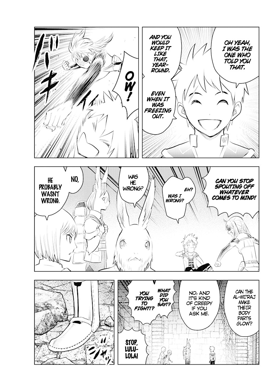 Soukyuu no Ariadne Chapter 33 page 3 - Chapter 33: Lusa Tribe Gravekeepers