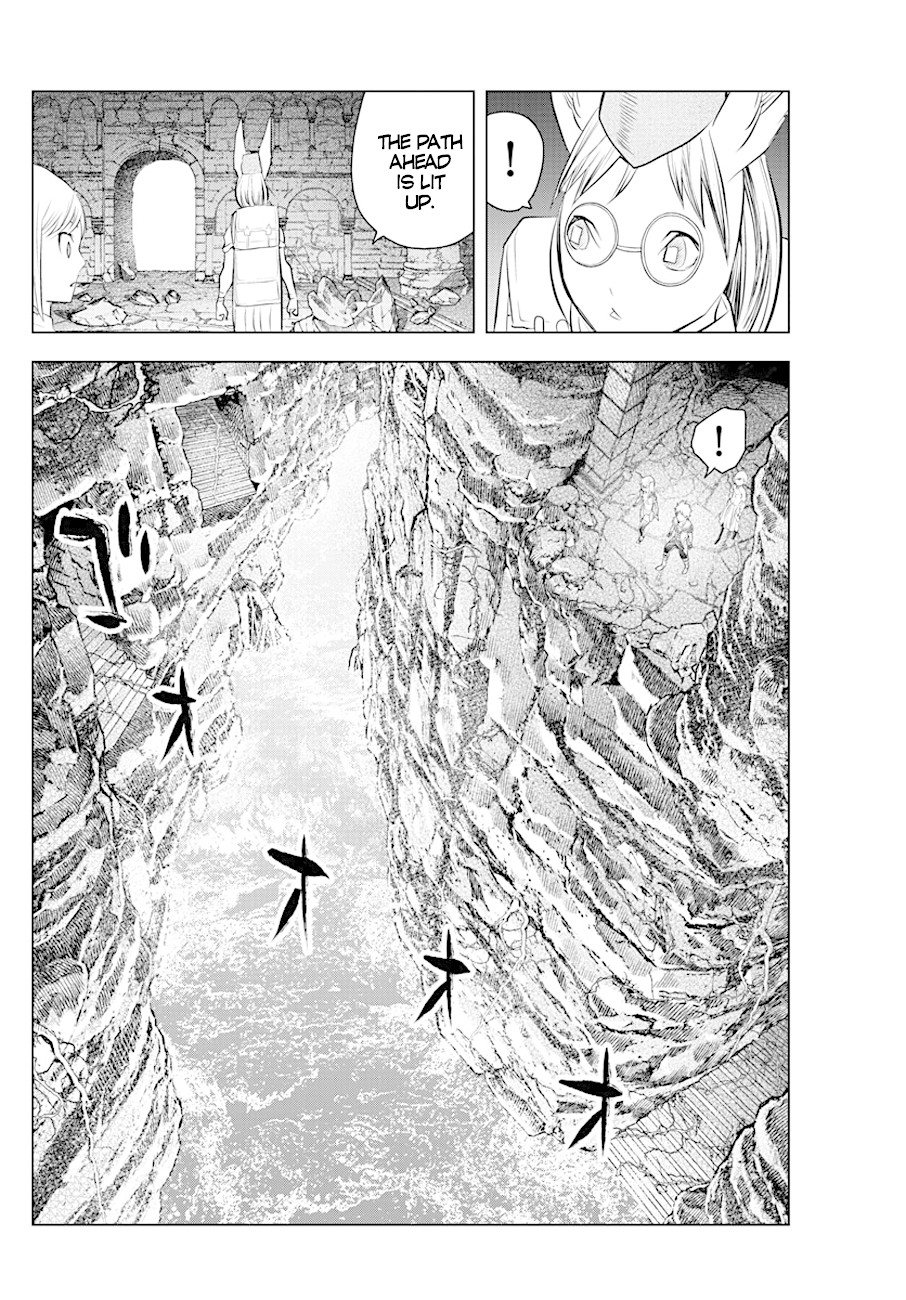 Soukyuu no Ariadne Chapter 33 page 6 - Chapter 33: Lusa Tribe Gravekeepers