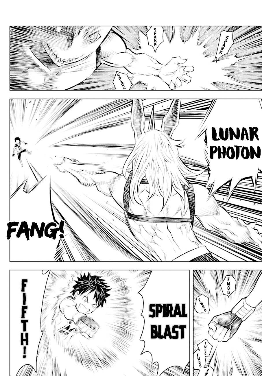 Soukyuu no Ariadne Chapter 36 page 10 - Chapter 36: Photons vs. Lunar Photons