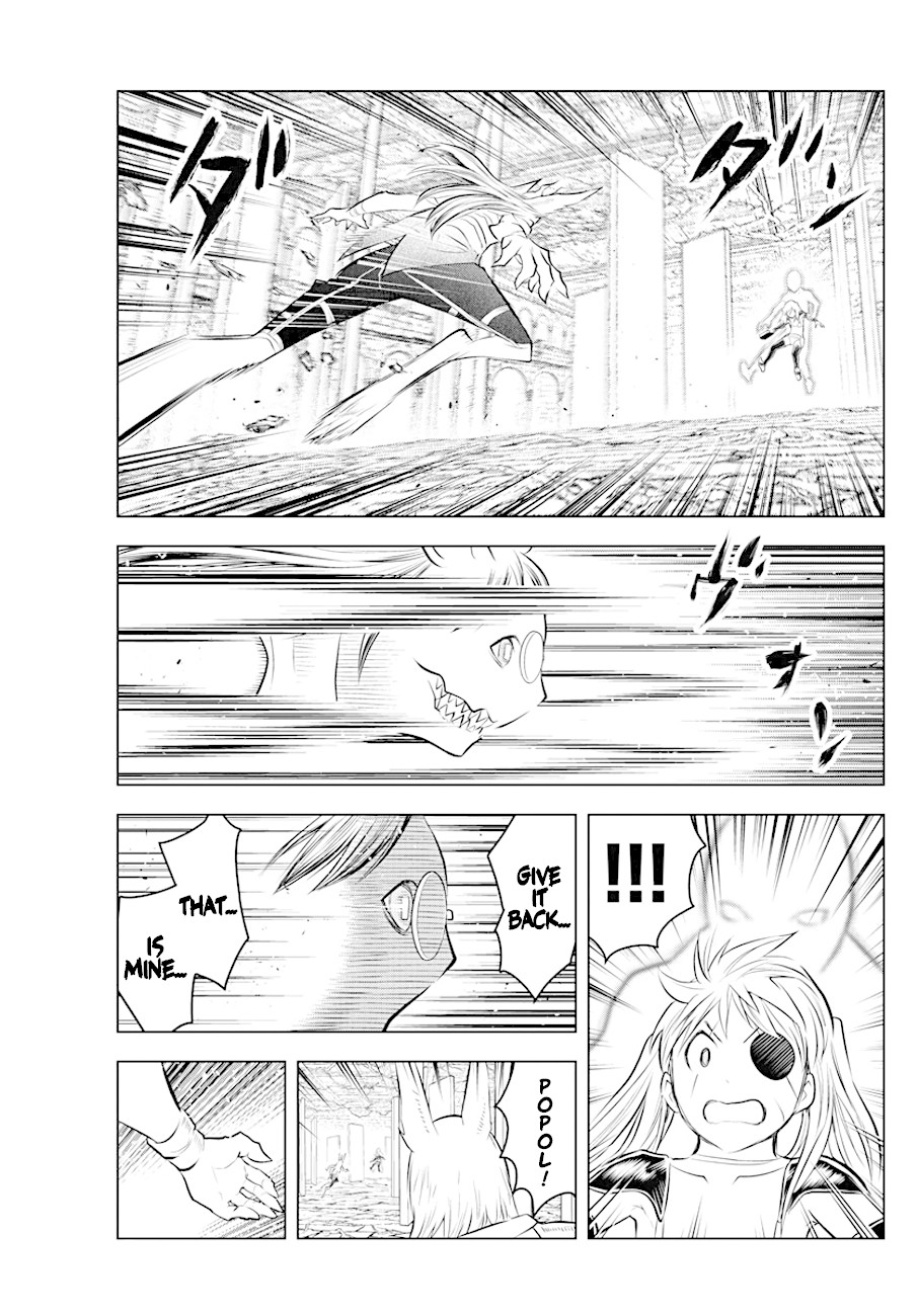 Soukyuu no Ariadne Chapter 36 page 13 - Chapter 36: Photons vs. Lunar Photons
