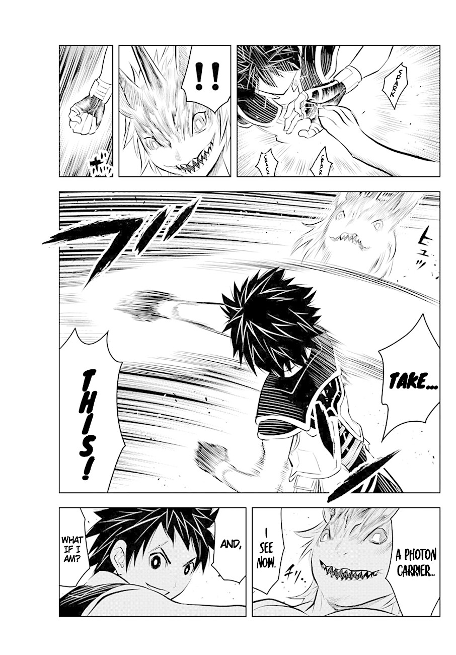 Soukyuu no Ariadne Chapter 36 page 5 - Chapter 36: Photons vs. Lunar Photons
