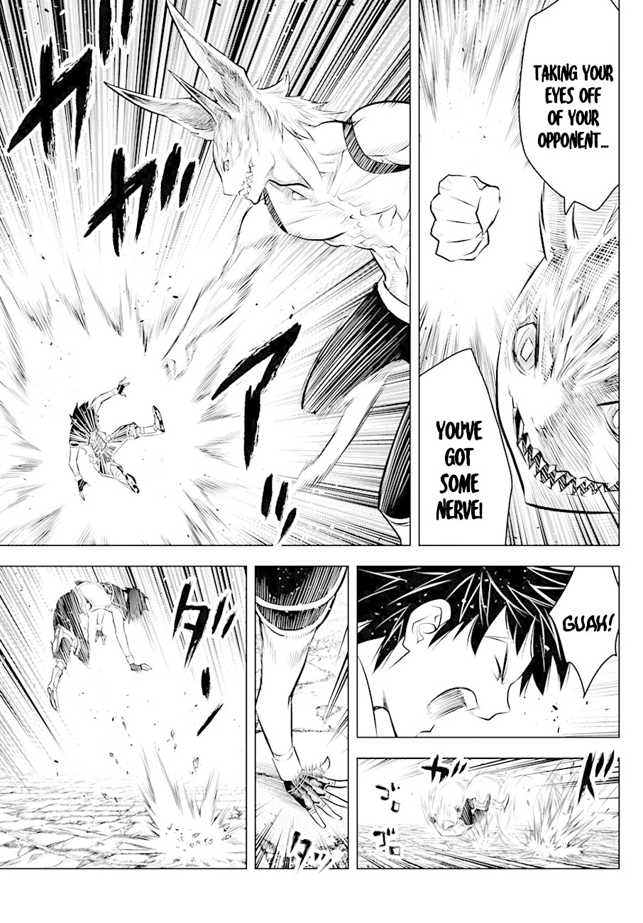 Soukyuu no Ariadne Chapter 36 page 9 - Chapter 36: Photons vs. Lunar Photons