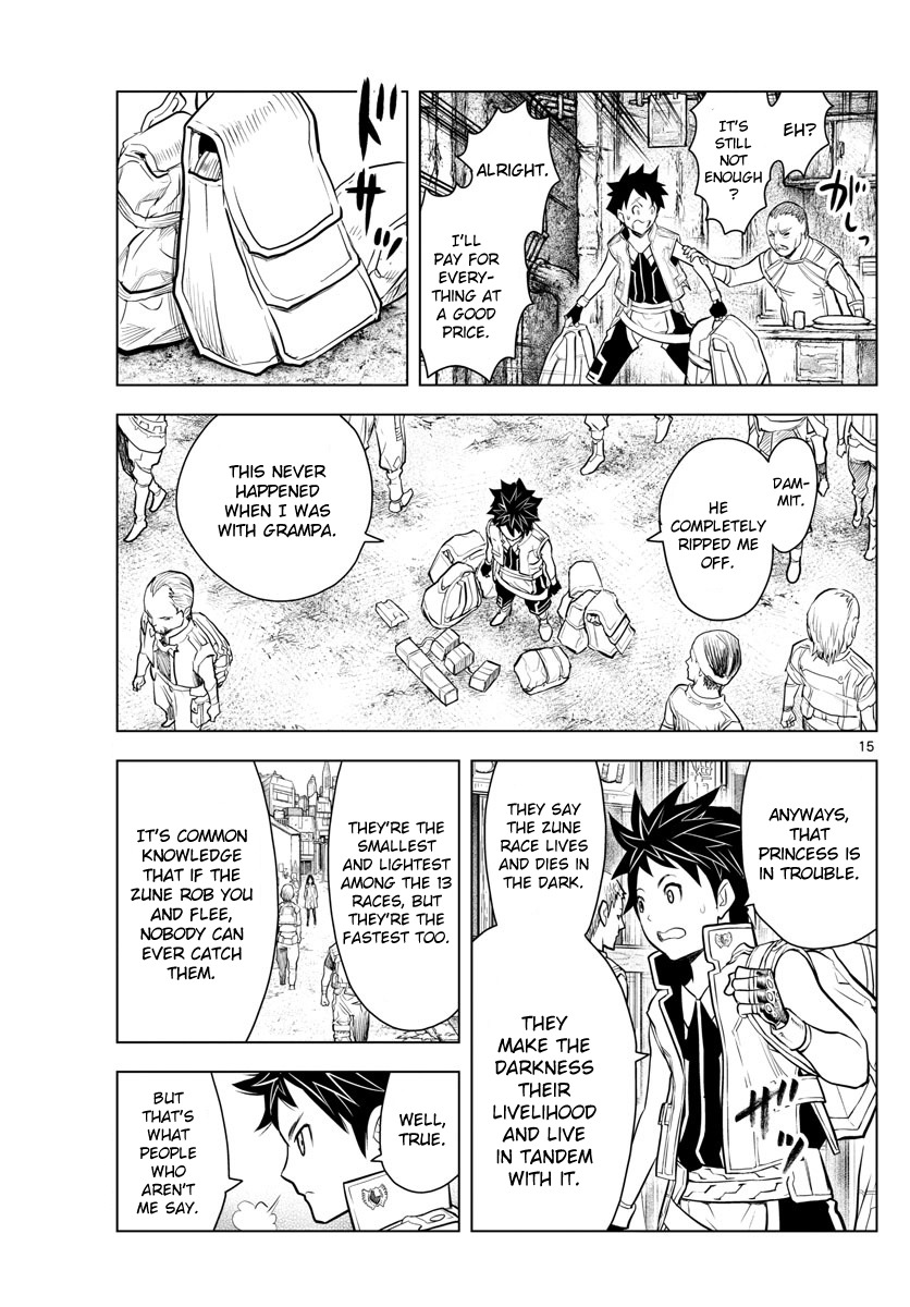 Soukyuu no Ariadne Chapter 5 page 15 - Chapter 5: Thaick Town