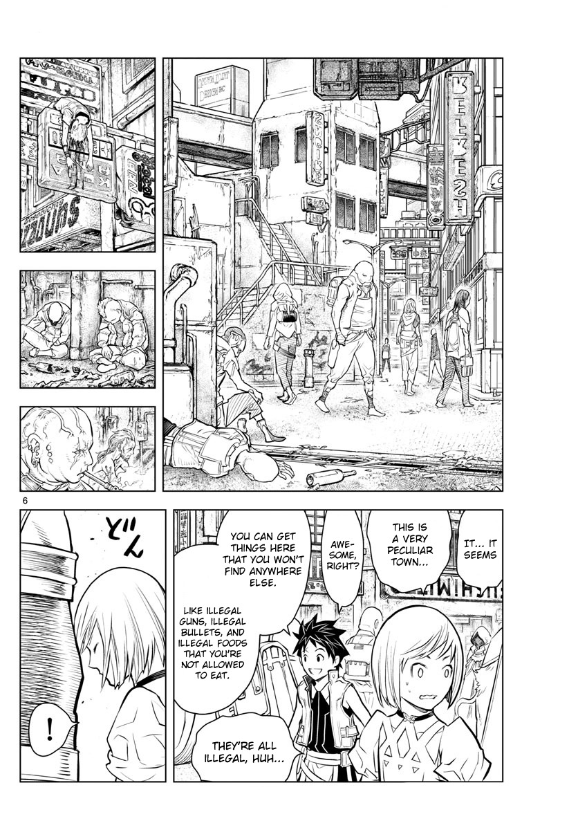 Soukyuu no Ariadne Chapter 5 page 6 - Chapter 5: Thaick Town