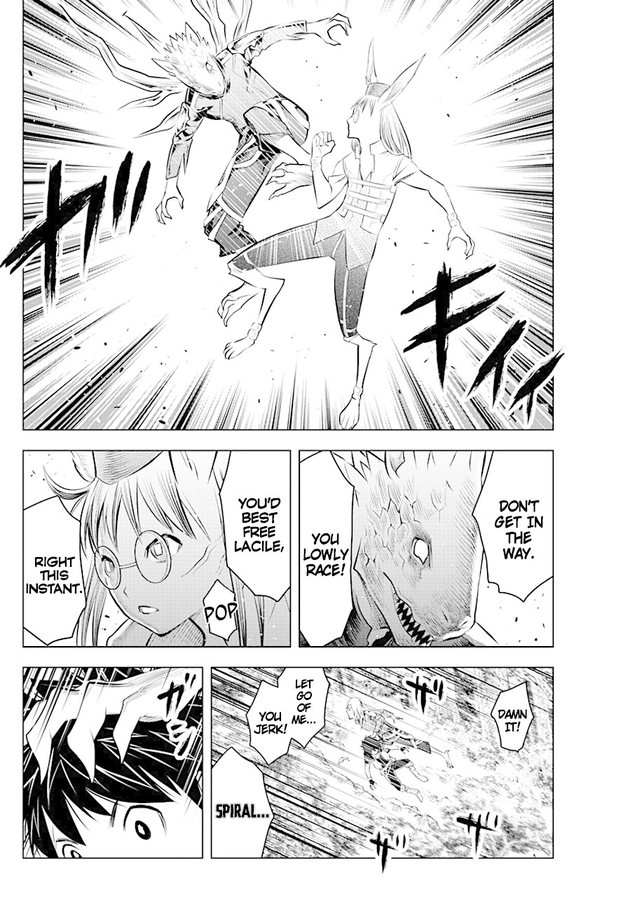 Soukyuu no Ariadne Chapter 50 page 16 - Chapter 50: Interspecies Combat