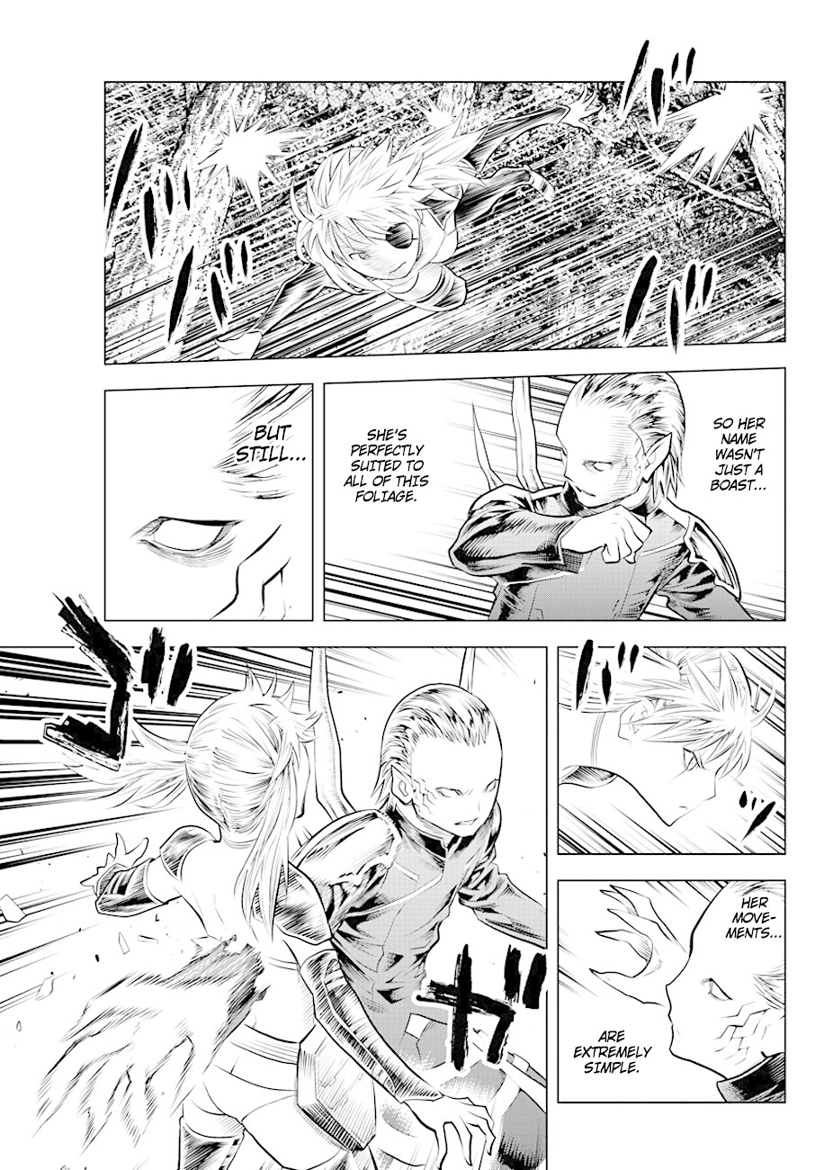 Soukyuu no Ariadne Chapter 50 page 3 - Chapter 50: Interspecies Combat