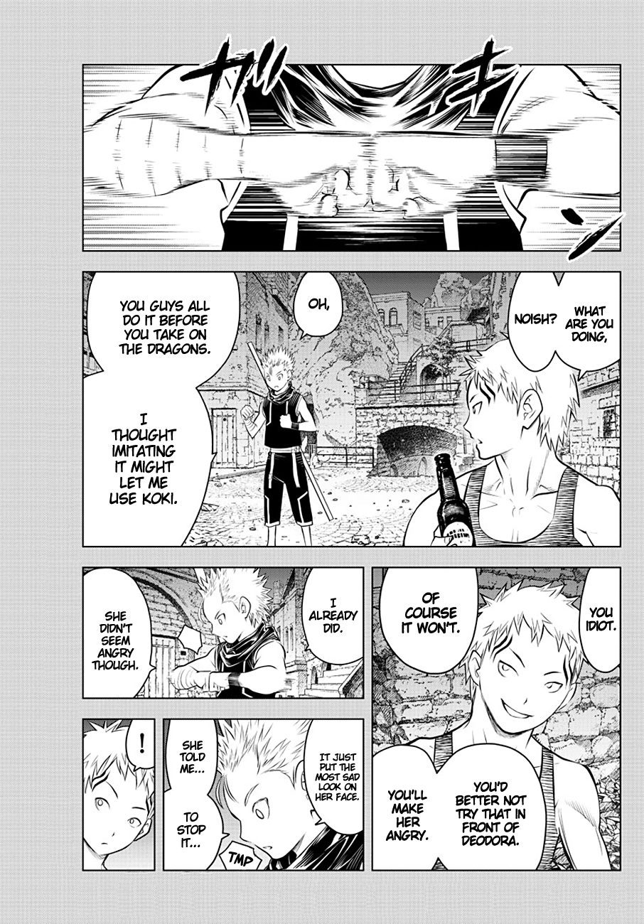 Soukyuu no Ariadne Chapter 53 page 1 - Chapter 53: The Meaning of the Fists