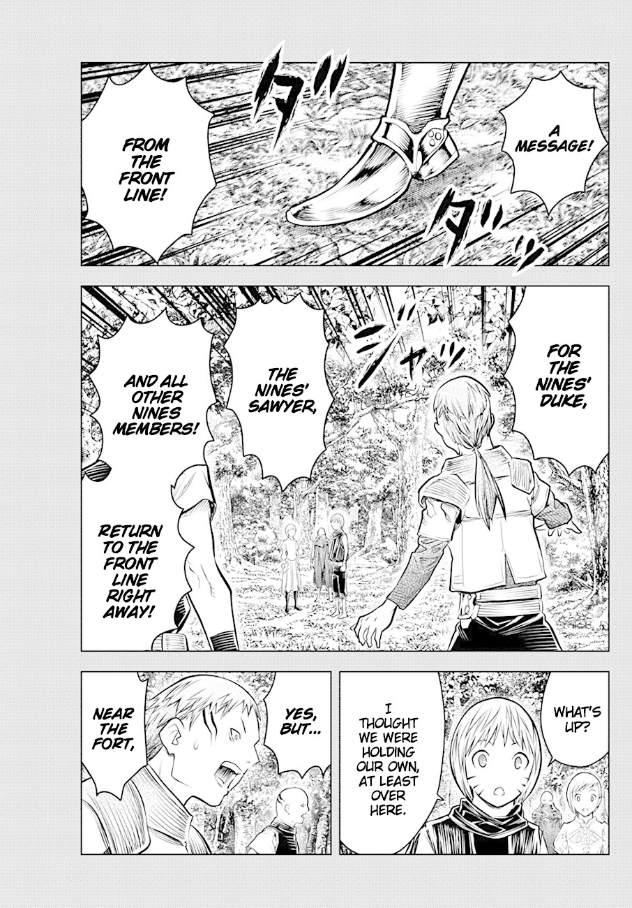 Soukyuu no Ariadne Chapter 55 page 1 - Chapter 55: 50 Meter Class