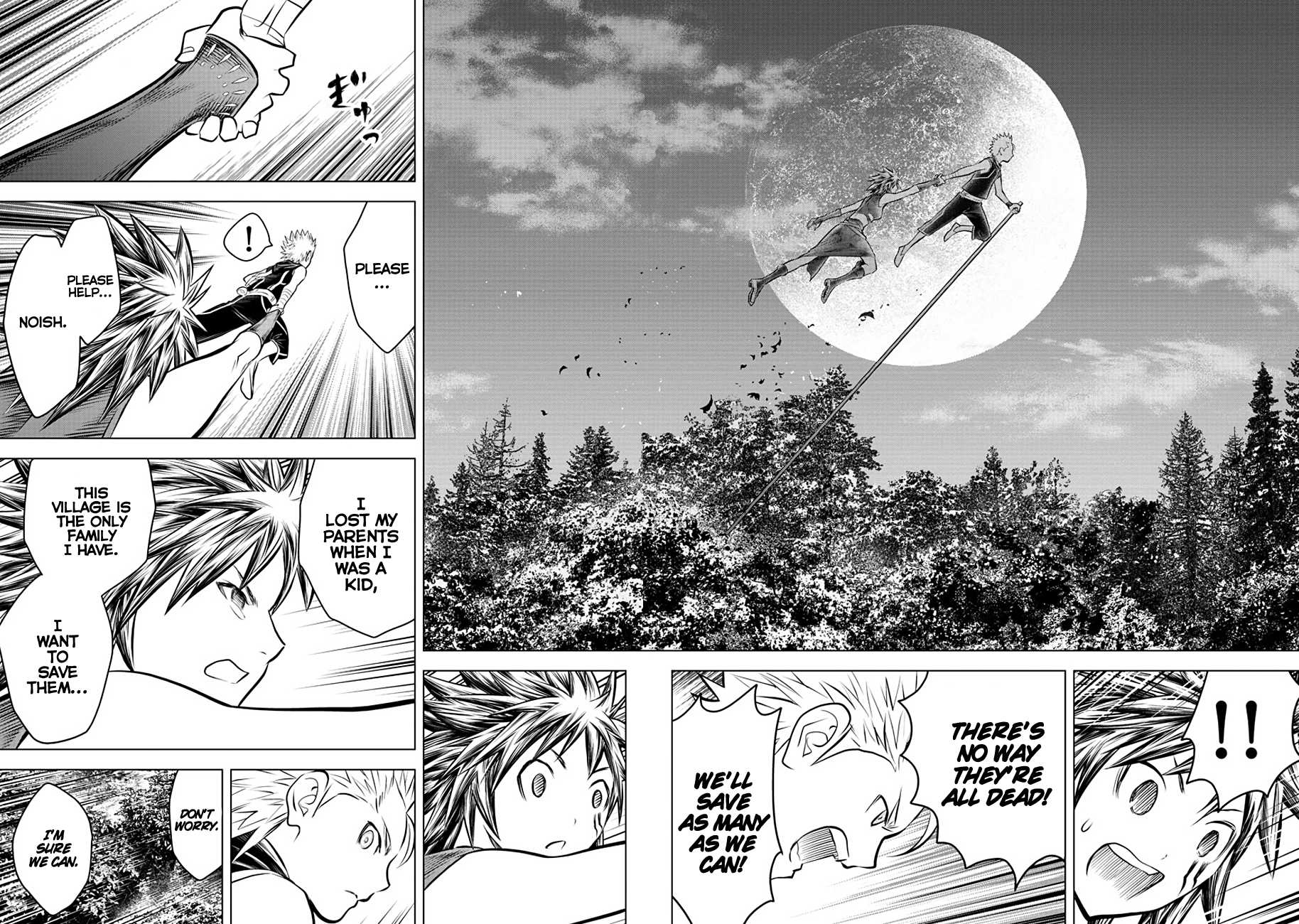 Soukyuu no Ariadne Chapter 56 page 4 - Chapter 56: The Village Where Family Is