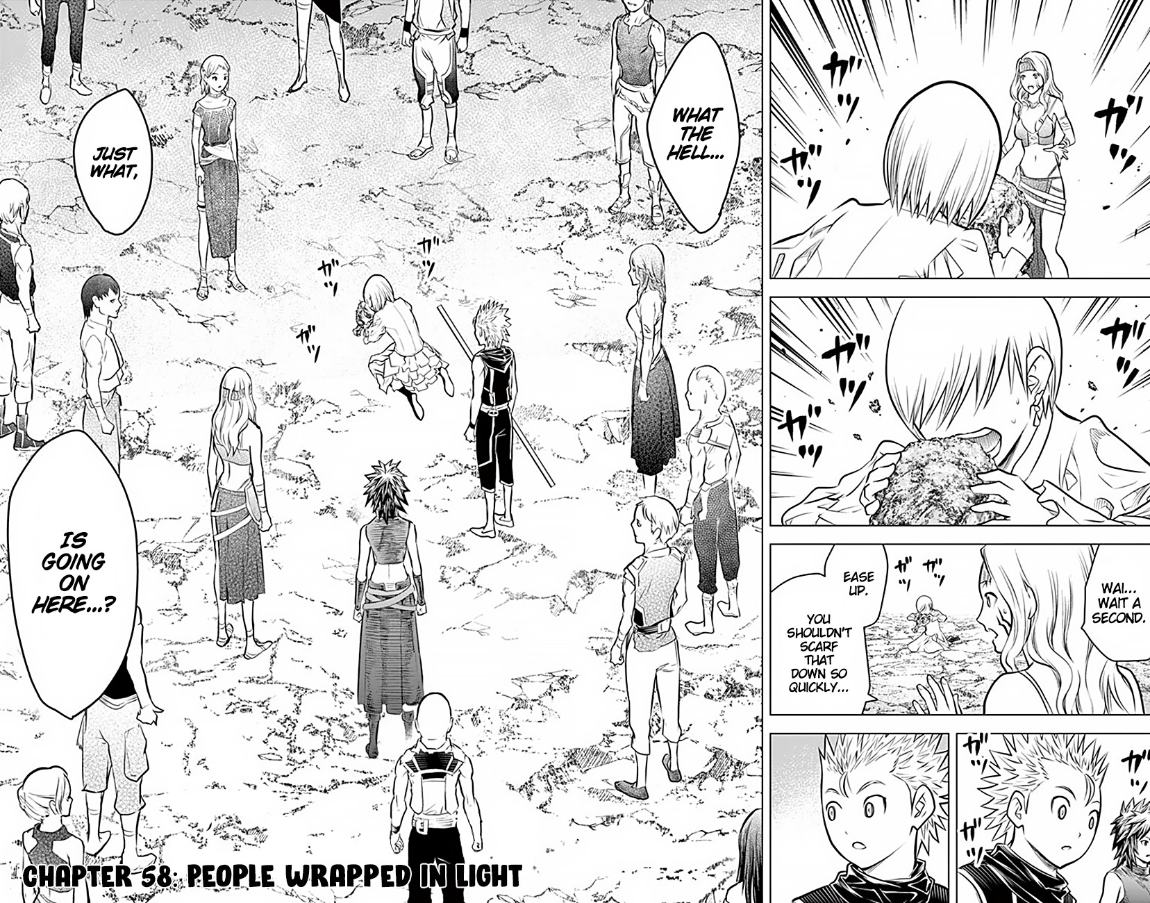 Soukyuu no Ariadne Chapter 58 page 7 - Chapter 58: People Wrapped in Light