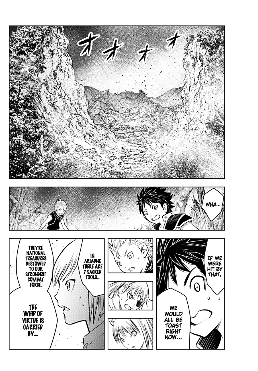 Soukyuu no Ariadne Chapter 63 page 14 - Chapter 63: Smoldering Embers