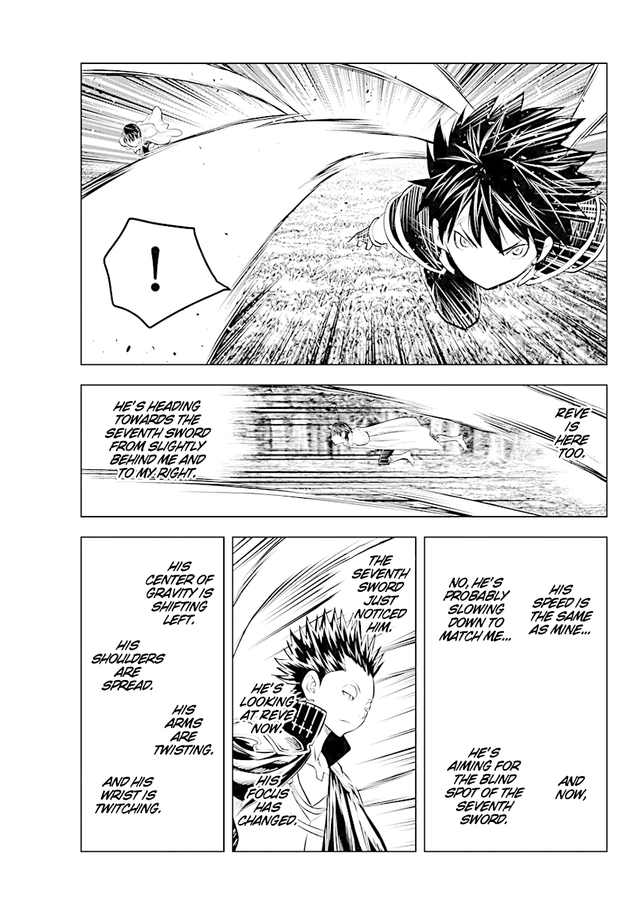 Soukyuu no Ariadne Chapter 67 page 15 - Chapter 67: Seven Sword Hunting