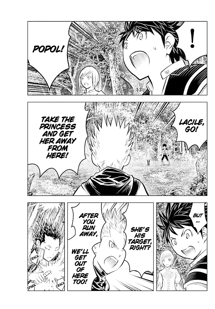 Soukyuu no Ariadne Chapter 68 page 11 - Chapter 68: All-Out War
