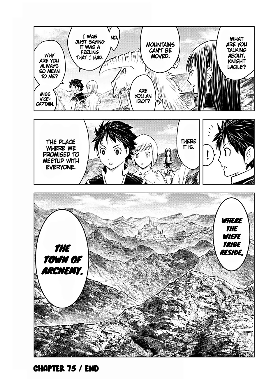 Soukyuu no Ariadne Chapter 75 page 16 - Chapter 75: Clad in Lunar Photons