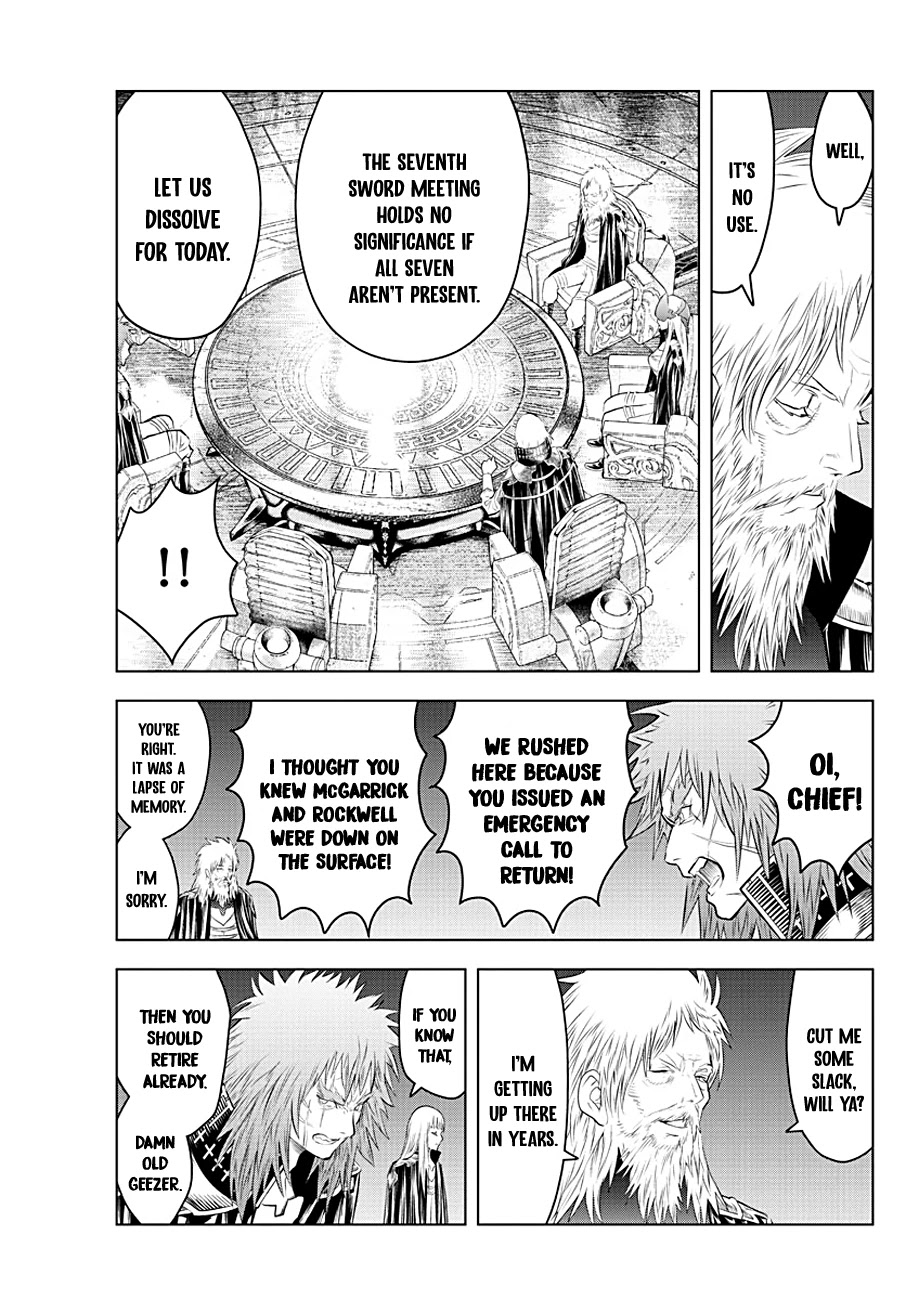 Soukyuu no Ariadne Chapter 83 page 10 - Chapter 83: Discussion at the Round Table