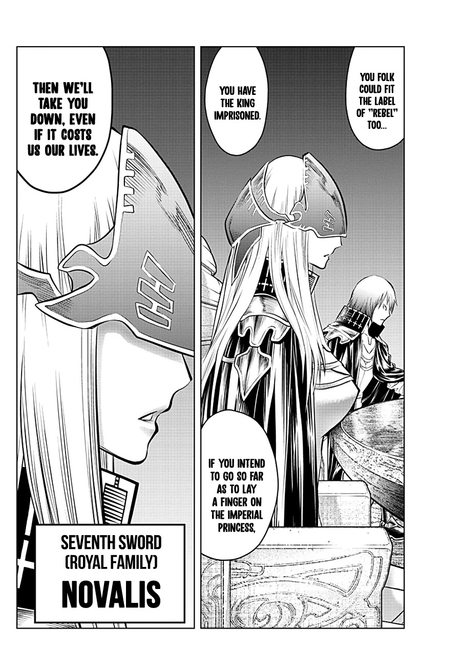 Soukyuu no Ariadne Chapter 83 page 5 - Chapter 83: Discussion at the Round Table