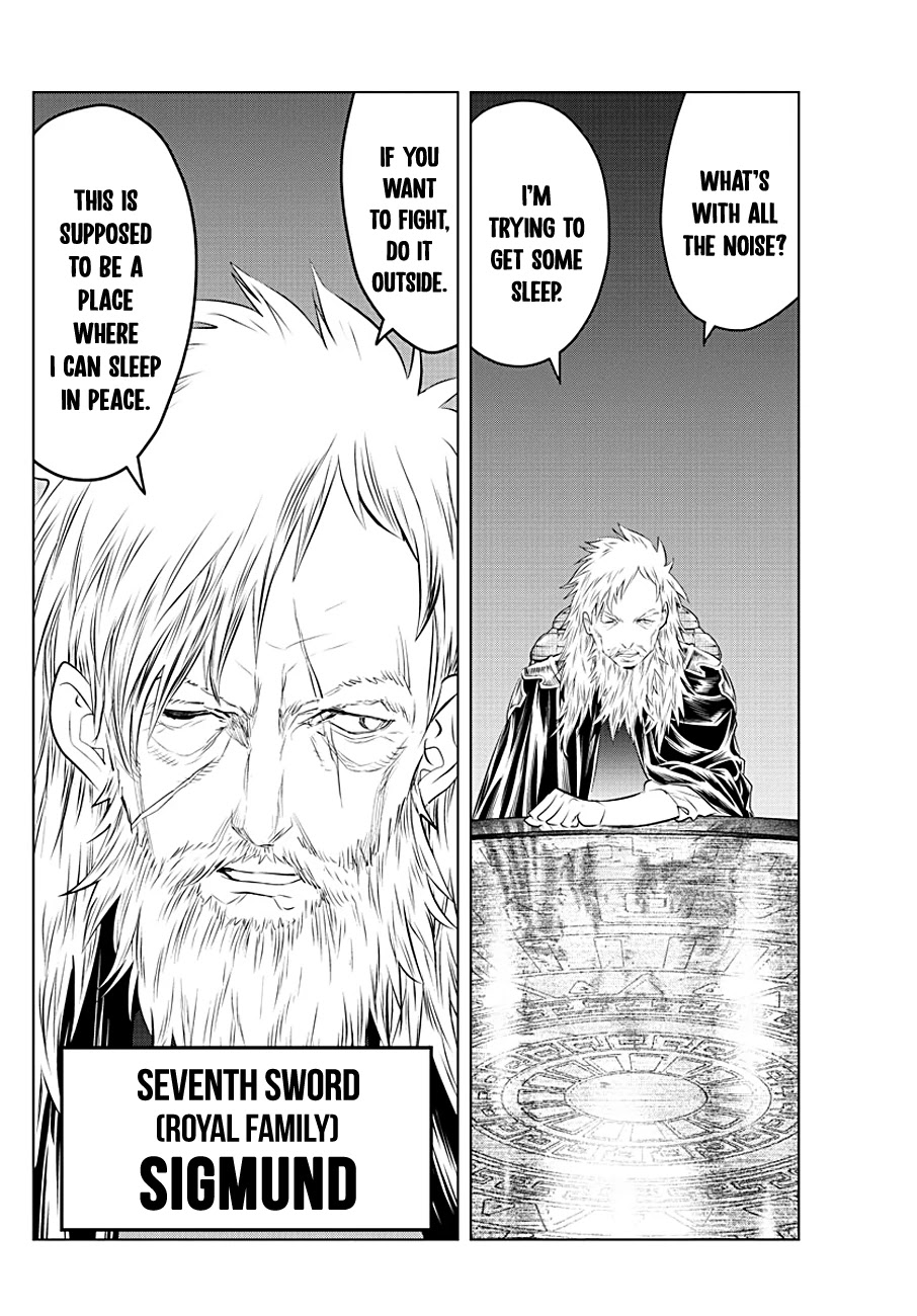 Soukyuu no Ariadne Chapter 83 page 7 - Chapter 83: Discussion at the Round Table