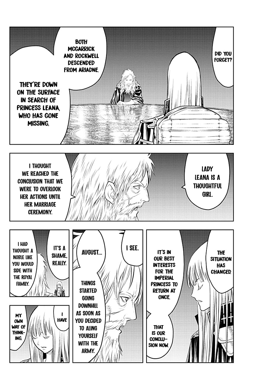 Soukyuu no Ariadne Chapter 83 page 9 - Chapter 83: Discussion at the Round Table