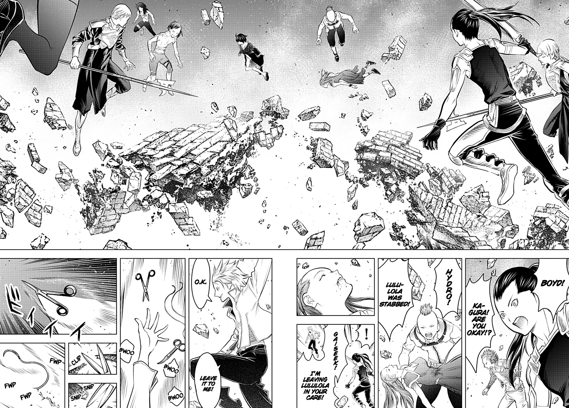 Soukyuu no Ariadne Chapter 86 page 12 - Chapter 86: The Underground Waterway
