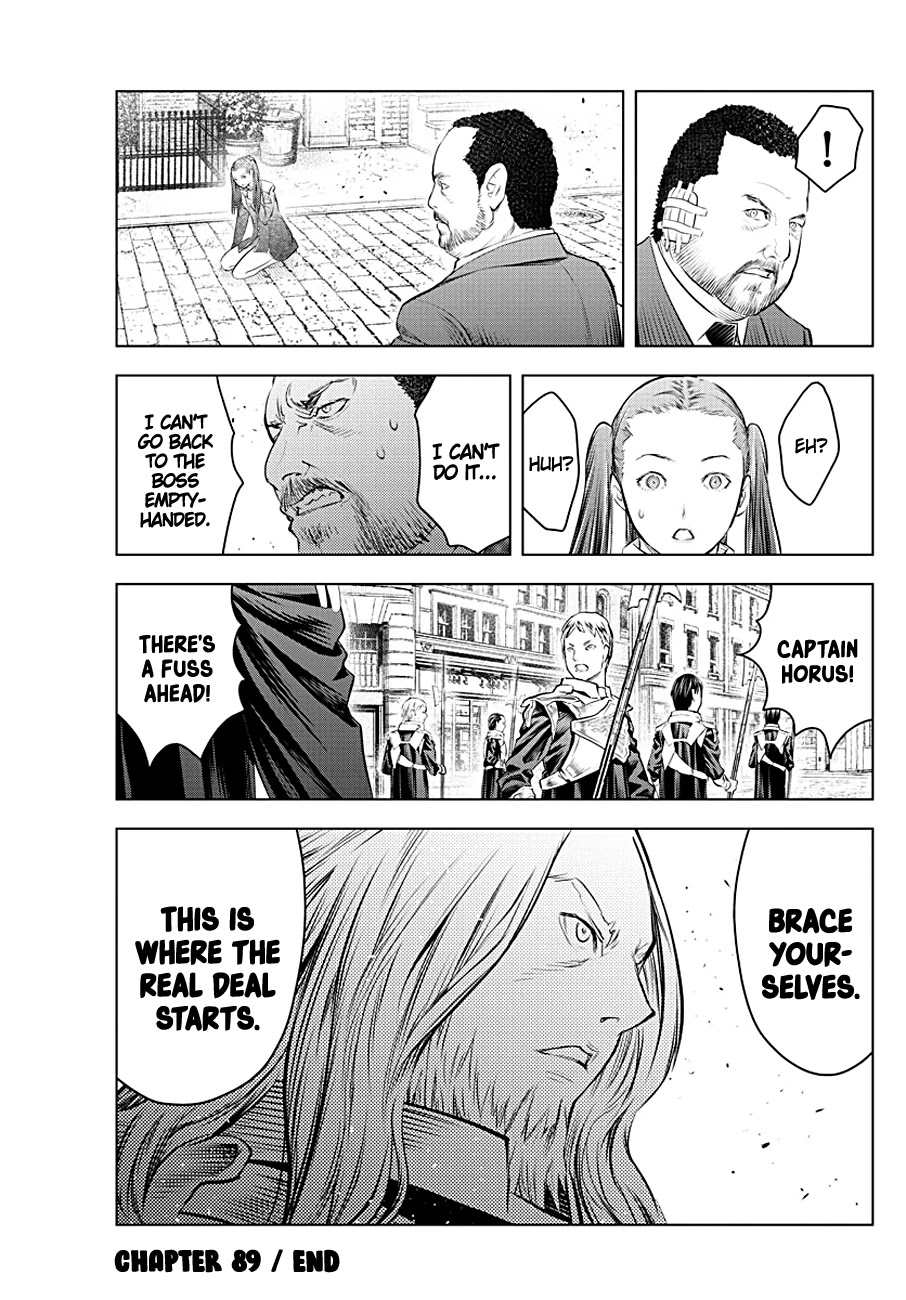 Soukyuu no Ariadne Chapter 89 page 16 - Chapter 89: Flash