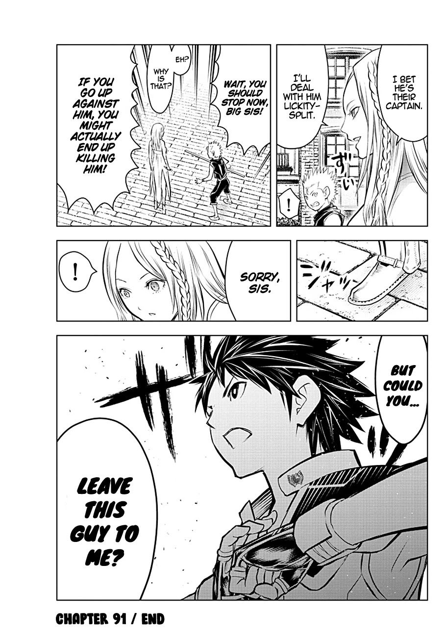 Soukyuu no Ariadne Chapter 91 page 17 - Chapter 91: Overwhelming