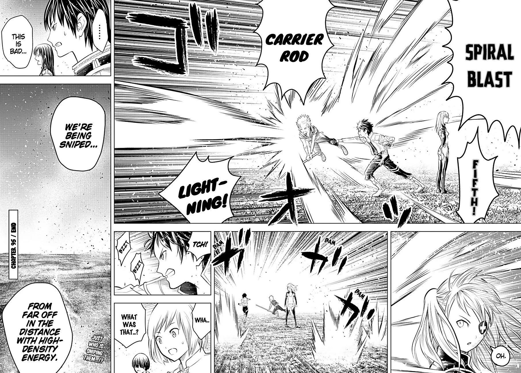 Soukyuu no Ariadne Chapter 95 page 14 - Chapter 95: Sniping