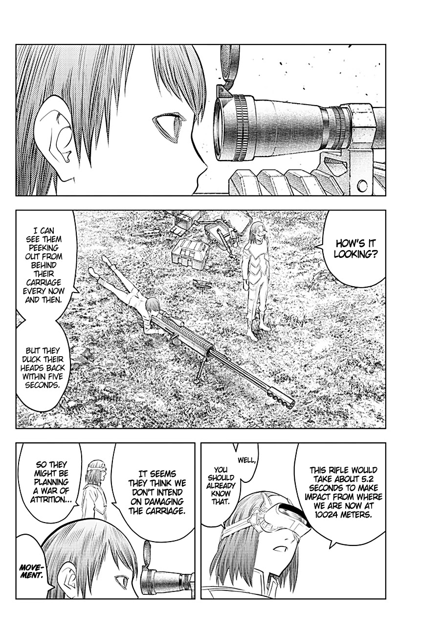 Soukyuu no Ariadne Chapter 96 page 11 - Chapter 96: Sniper Rifle