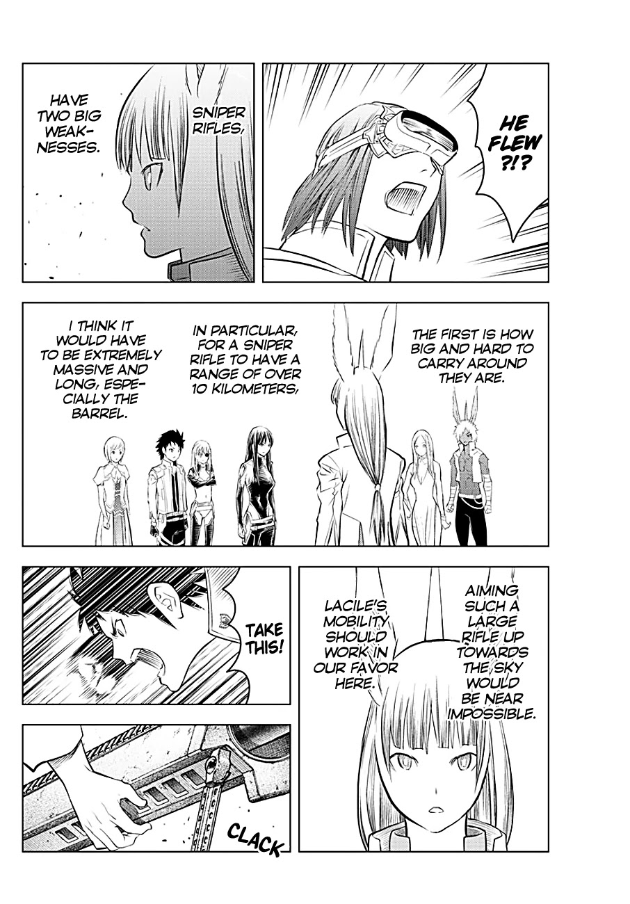 Soukyuu no Ariadne Chapter 96 page 13 - Chapter 96: Sniper Rifle