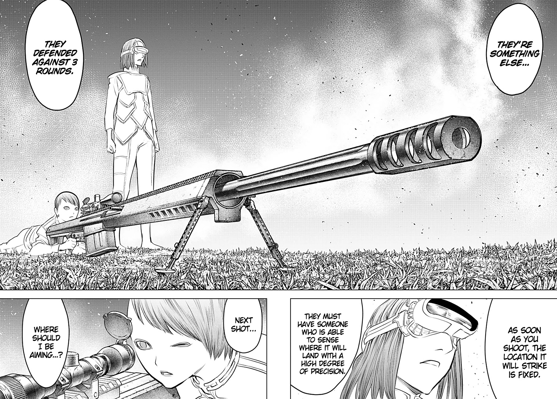 Soukyuu no Ariadne Chapter 96 page 6 - Chapter 96: Sniper Rifle