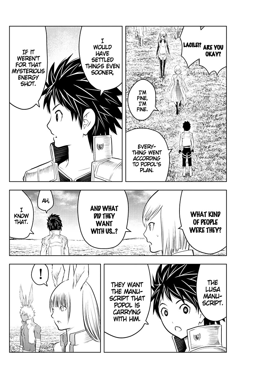 Soukyuu no Ariadne Chapter 98 page 14 - Chapter 98: Bad Feeling