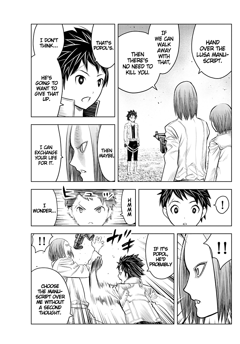 Soukyuu no Ariadne Chapter 98 page 7 - Chapter 98: Bad Feeling