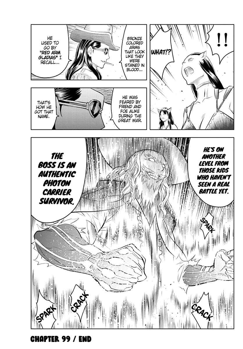Soukyuu no Ariadne Chapter 99 page 15 - Chapter 99: Survivor