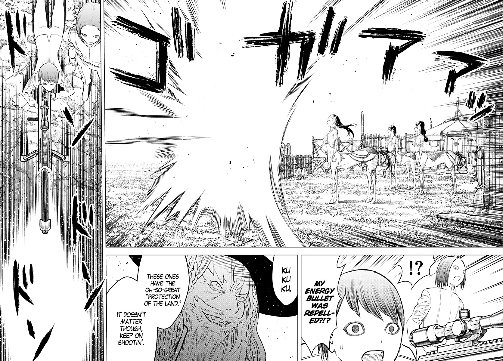 Soukyuu no Ariadne Chapter 99 page 2 - Chapter 99: Survivor