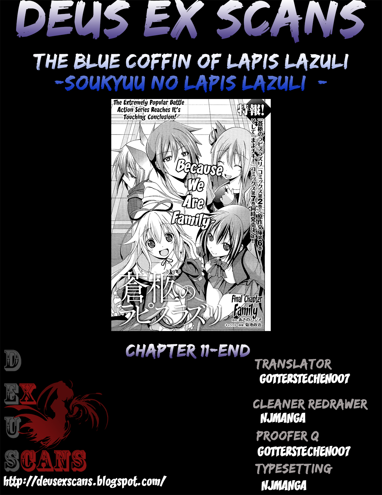 Soukyuu no Lapis Lazuli Chapter 11.2 page 21 - Chapter 11 v2 : Family-END