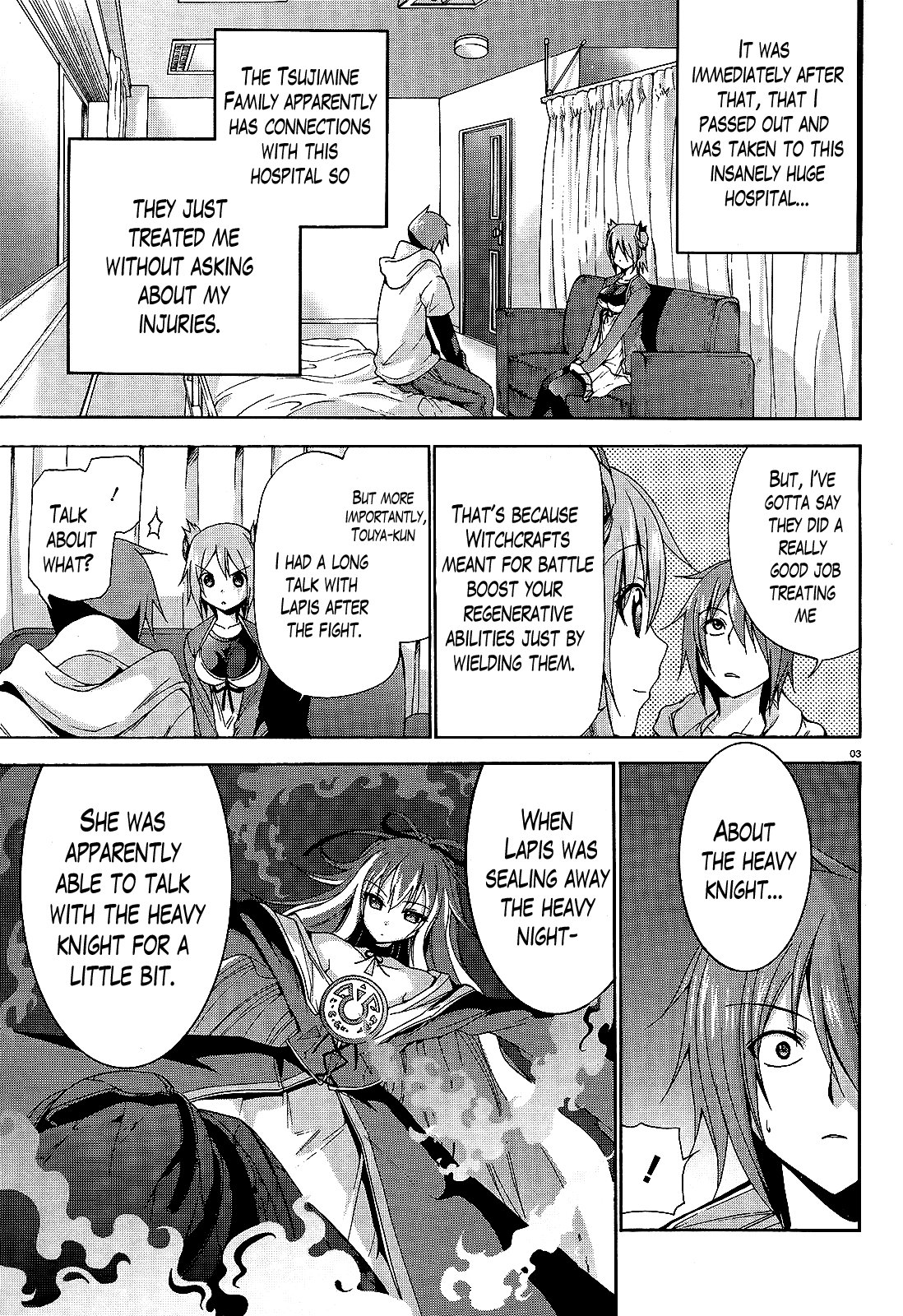 Soukyuu no Lapis Lazuli Chapter 11.2 page 3 - Chapter 11 v2 : Family-END