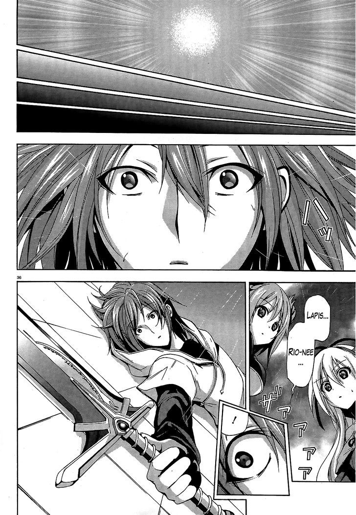 Soukyuu no Lapis Lazuli Chapter 9 page 35 - Chapter 9 : Sword Dance Waltz