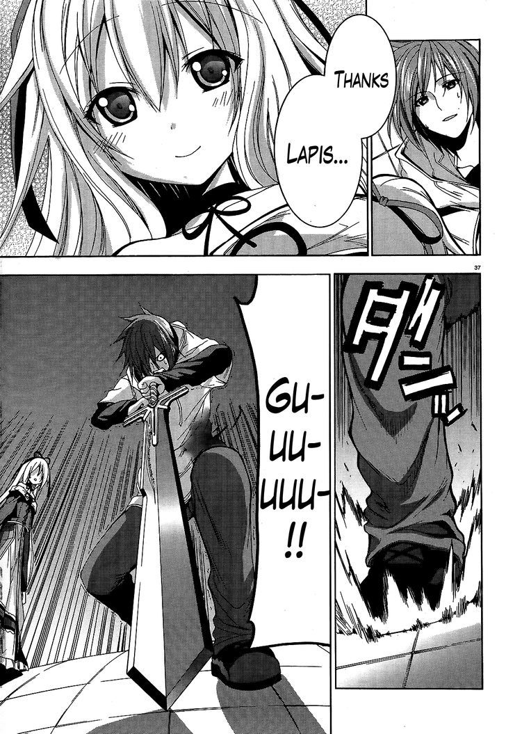 Soukyuu no Lapis Lazuli Chapter 9 page 36 - Chapter 9 : Sword Dance Waltz