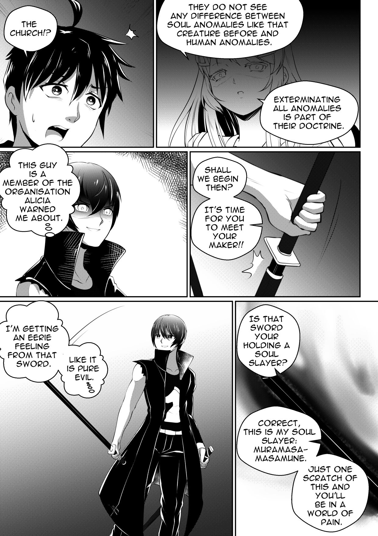 Soul Anomaly Chapter 11 page 2 - Chapter 11: Muramasa-Masamune's Wielder II