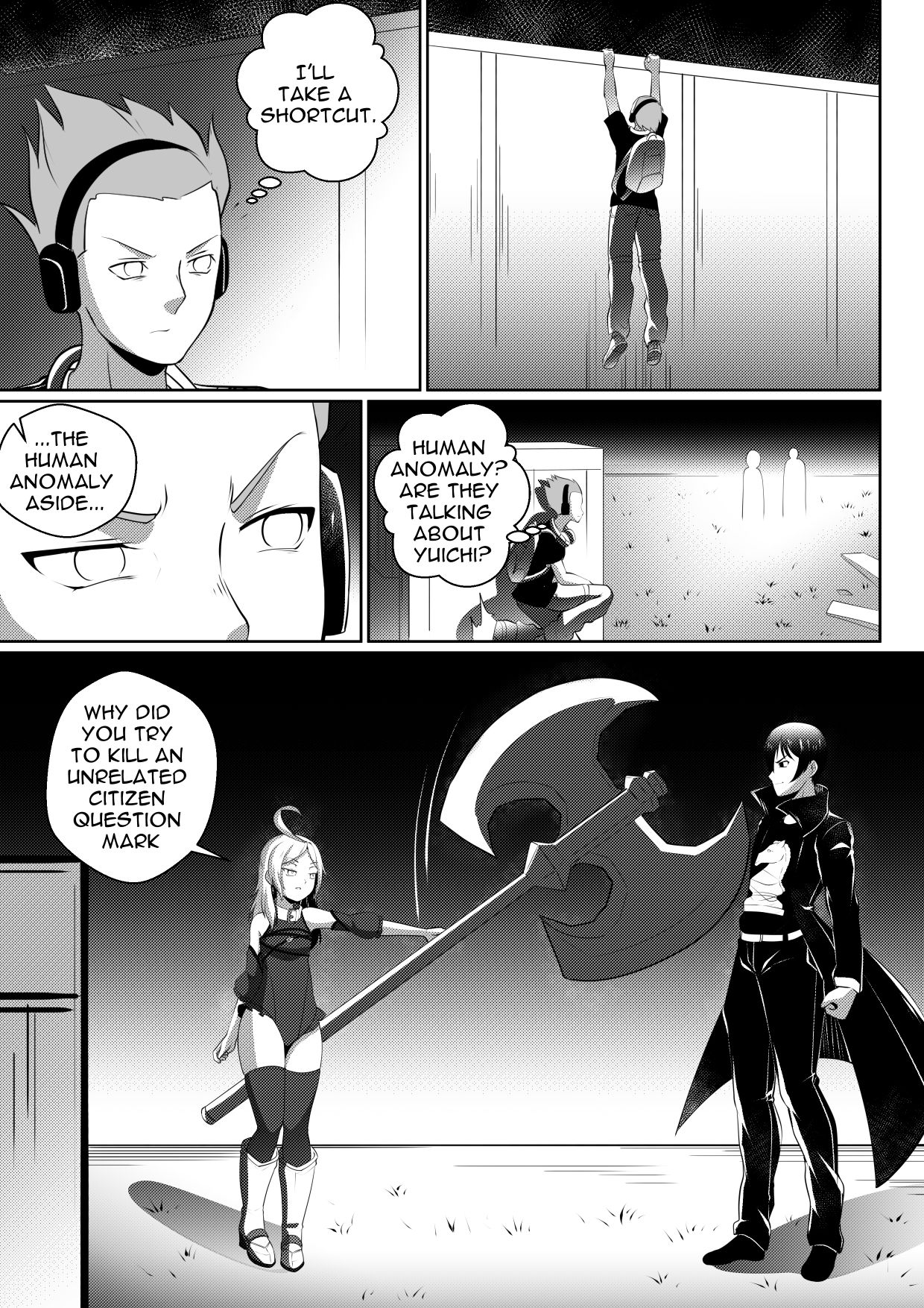 Soul Anomaly Chapter 12 page 21 - Chapter 12: The Human Anomaly's Best Friend