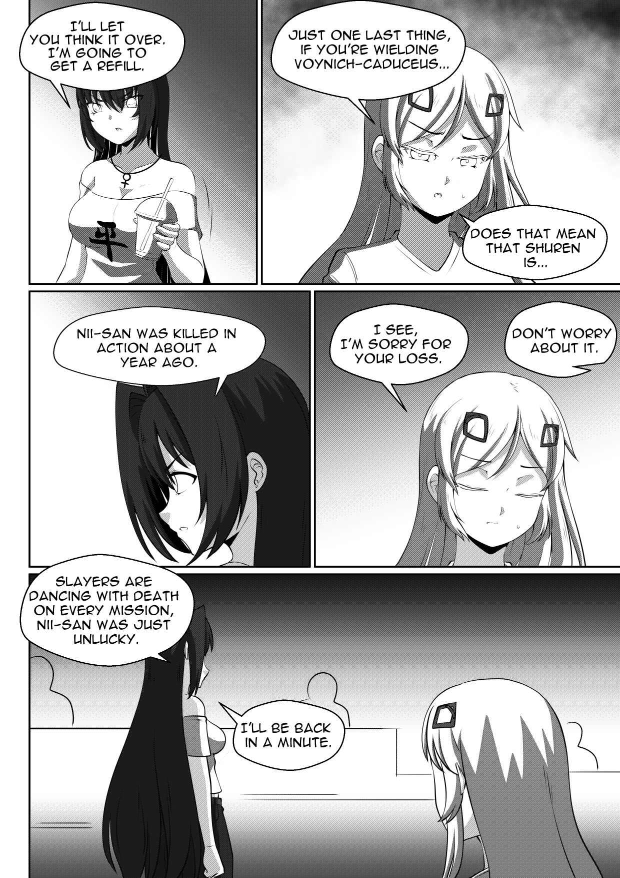 Soul Anomaly Chapter 18 page 10 - Chapter 18: Meeting Shiori And Alicia's Resolve