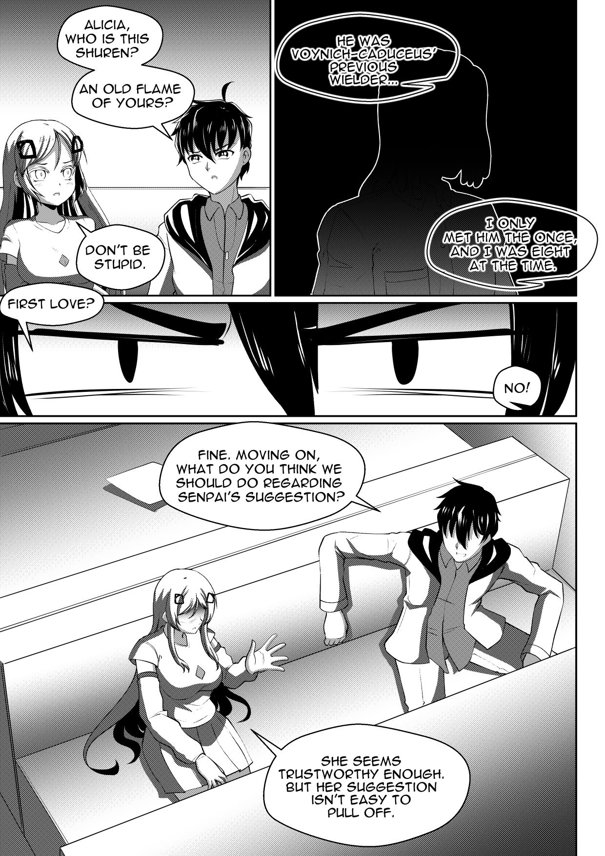 Soul Anomaly Chapter 18 page 11 - Chapter 18: Meeting Shiori And Alicia's Resolve