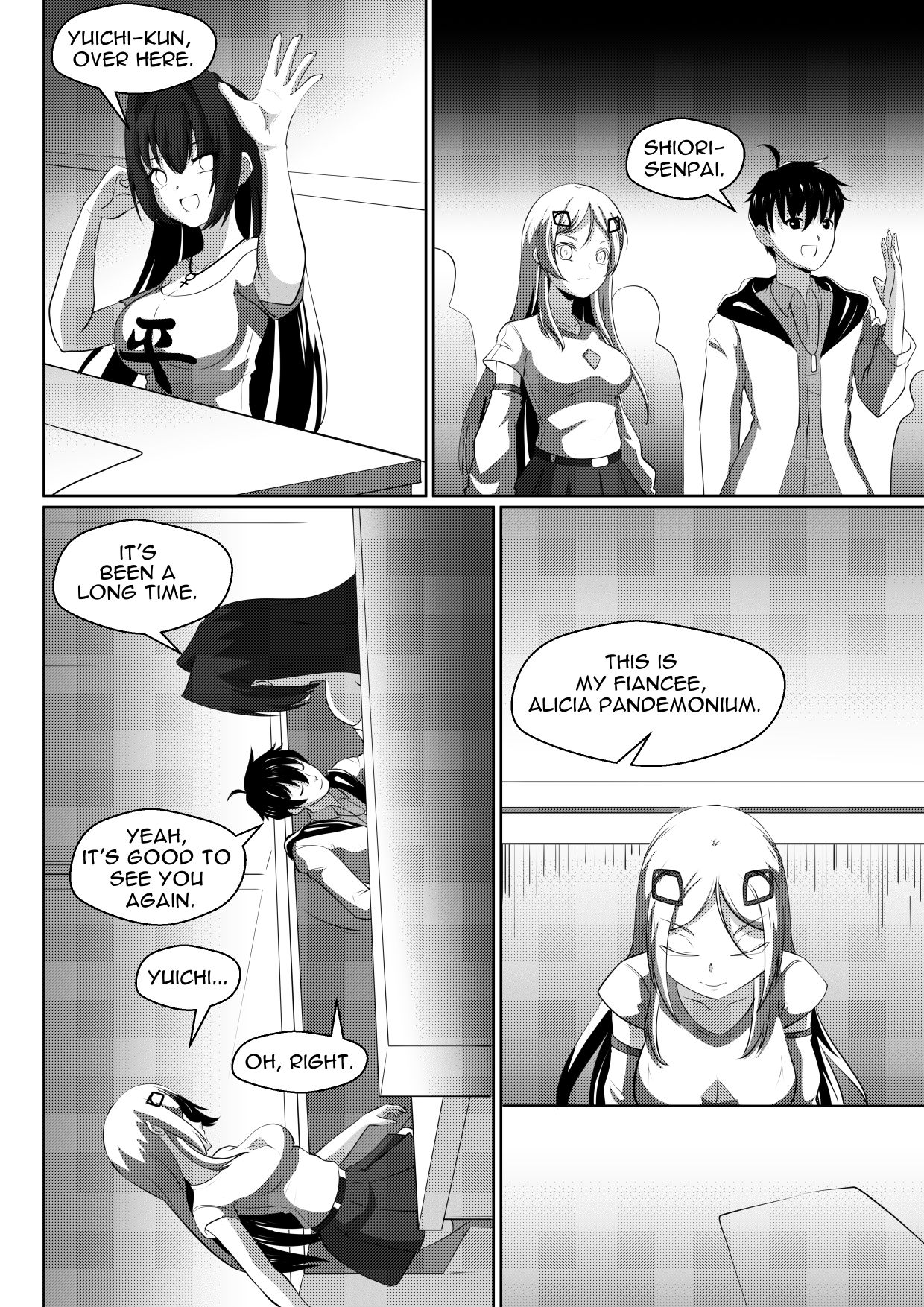 Soul Anomaly Chapter 18 page 2 - Chapter 18: Meeting Shiori And Alicia's Resolve