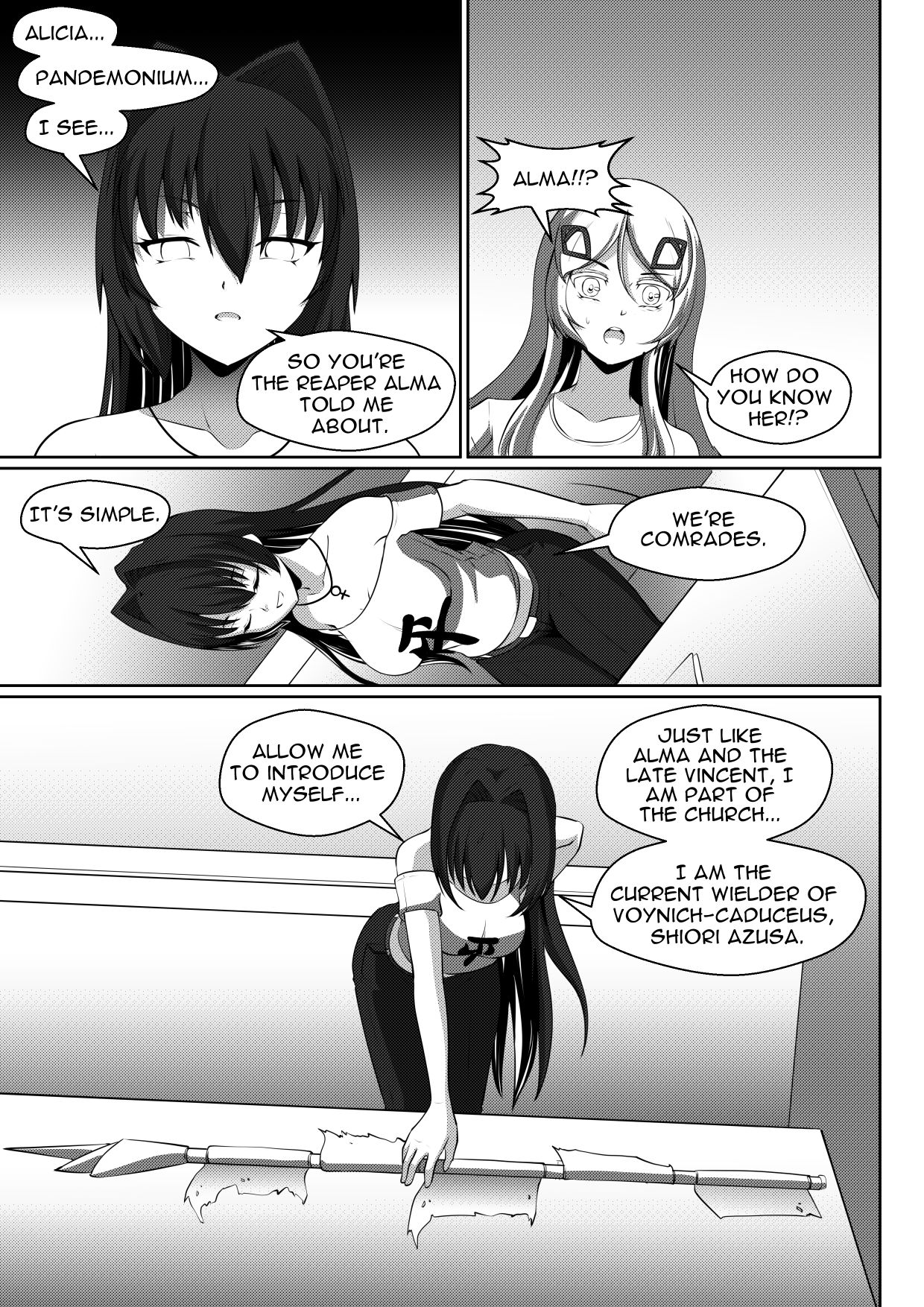 Soul Anomaly Chapter 18 page 3 - Chapter 18: Meeting Shiori And Alicia's Resolve