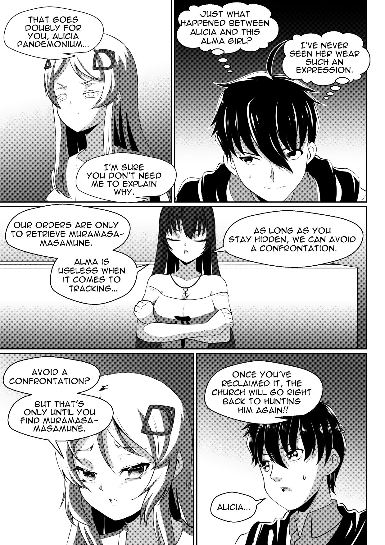 Soul Anomaly Chapter 18 page 7 - Chapter 18: Meeting Shiori And Alicia's Resolve