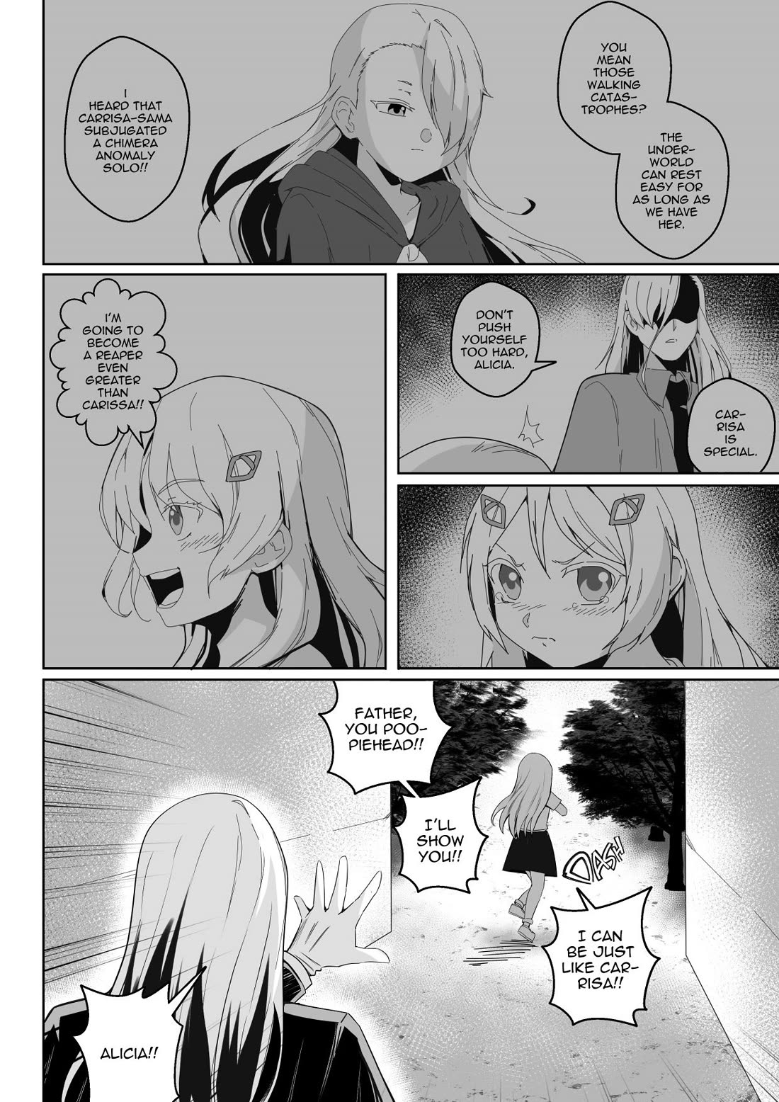 Soul Anomaly Chapter 25 page 2 - Chapter 25: Alma And Alicia's Past I