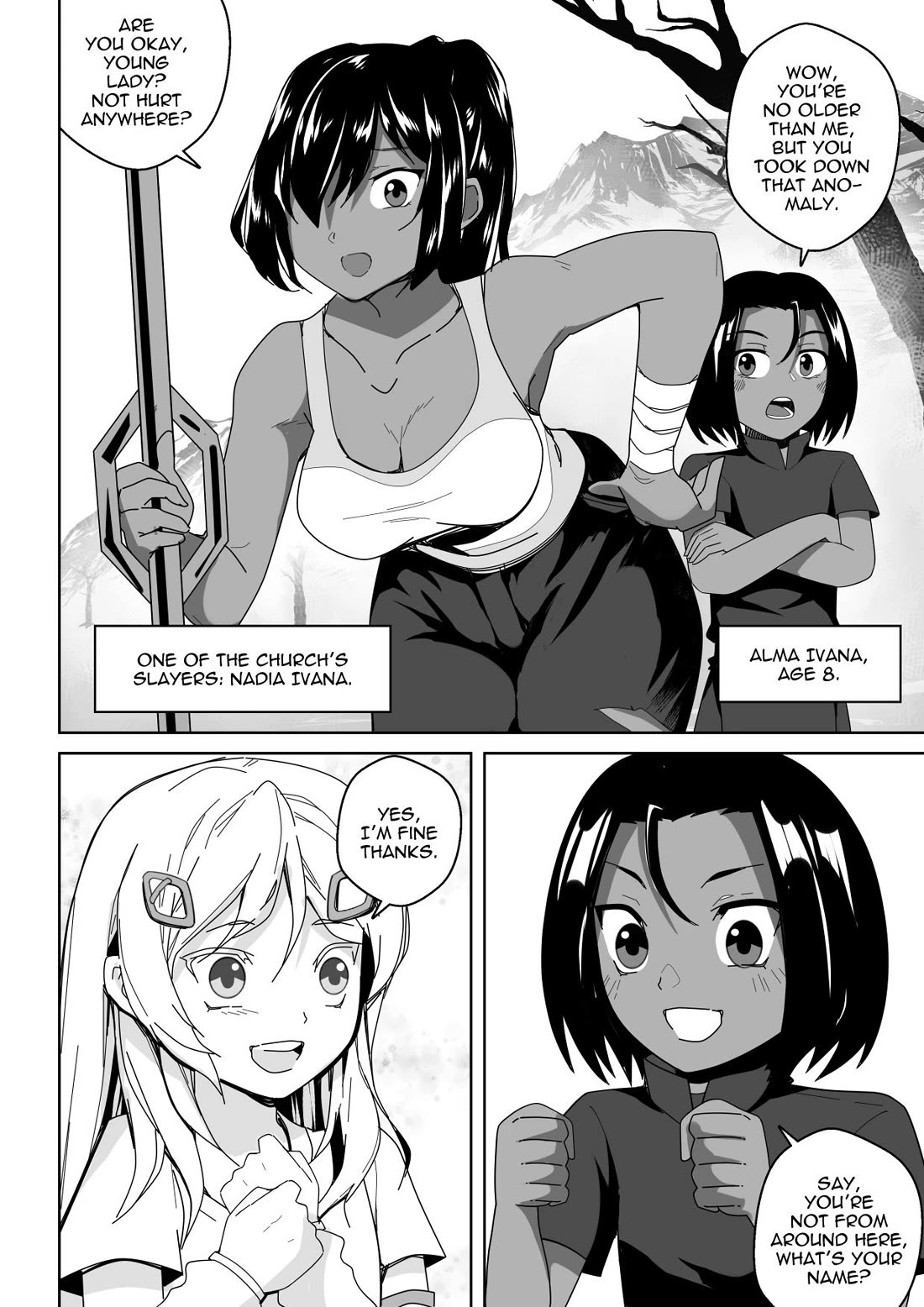 Soul Anomaly Chapter 25 page 8 - Chapter 25: Alma And Alicia's Past I