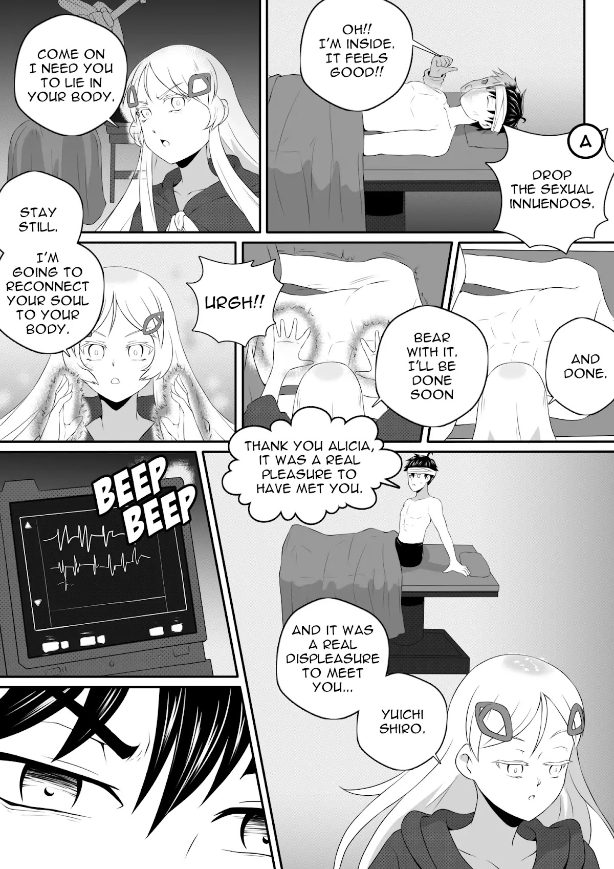 Soul Anomaly Chapter 3 page 10 - Chapter 3: Yuichi Shiro's Revival