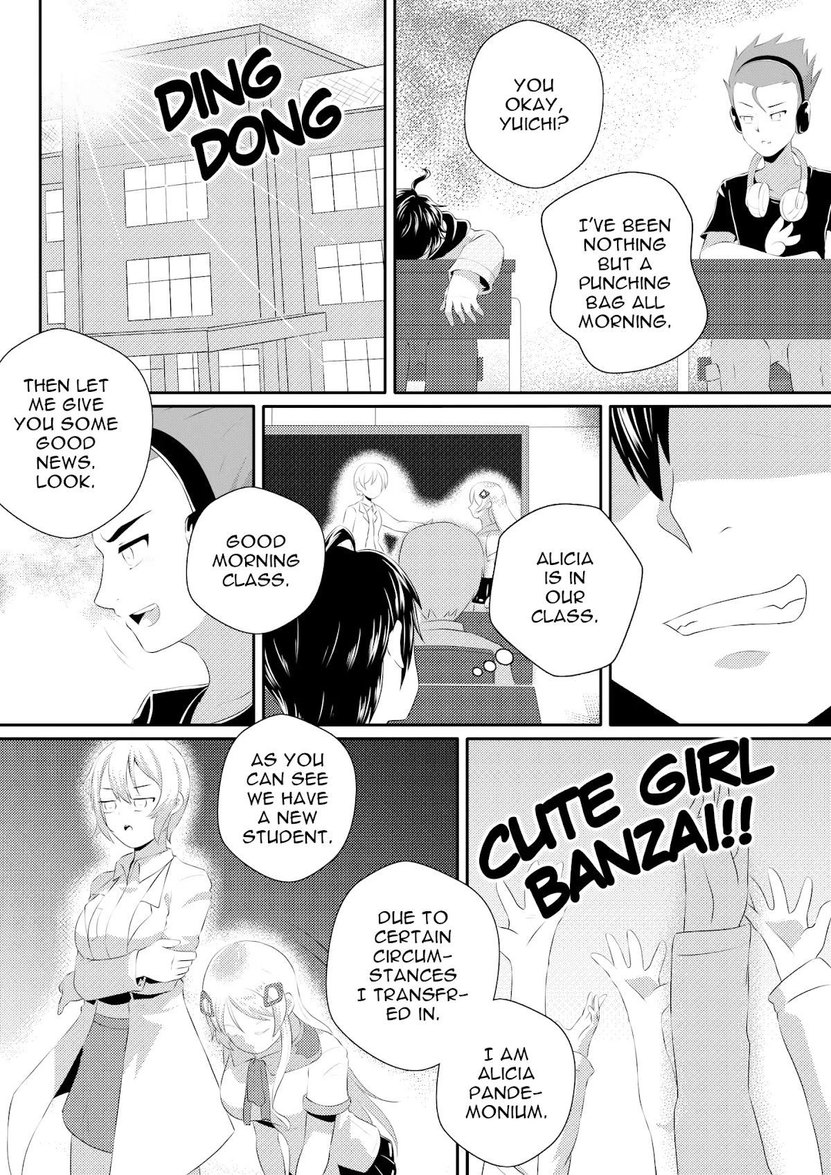 Soul Anomaly Chapter 5 page 11 - Chapter 5: First Day Back (Part 1)