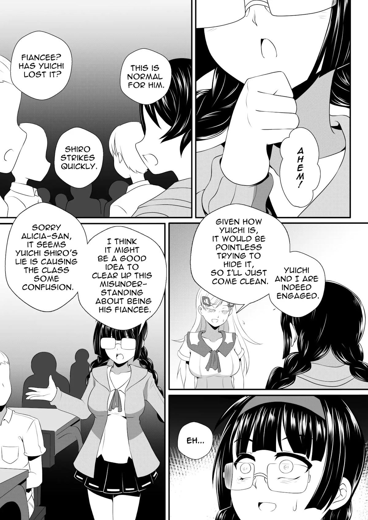 Soul Anomaly Chapter 5 page 14 - Chapter 5: First Day Back (Part 1)